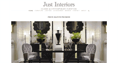 Desktop Screenshot of justinteriors.net